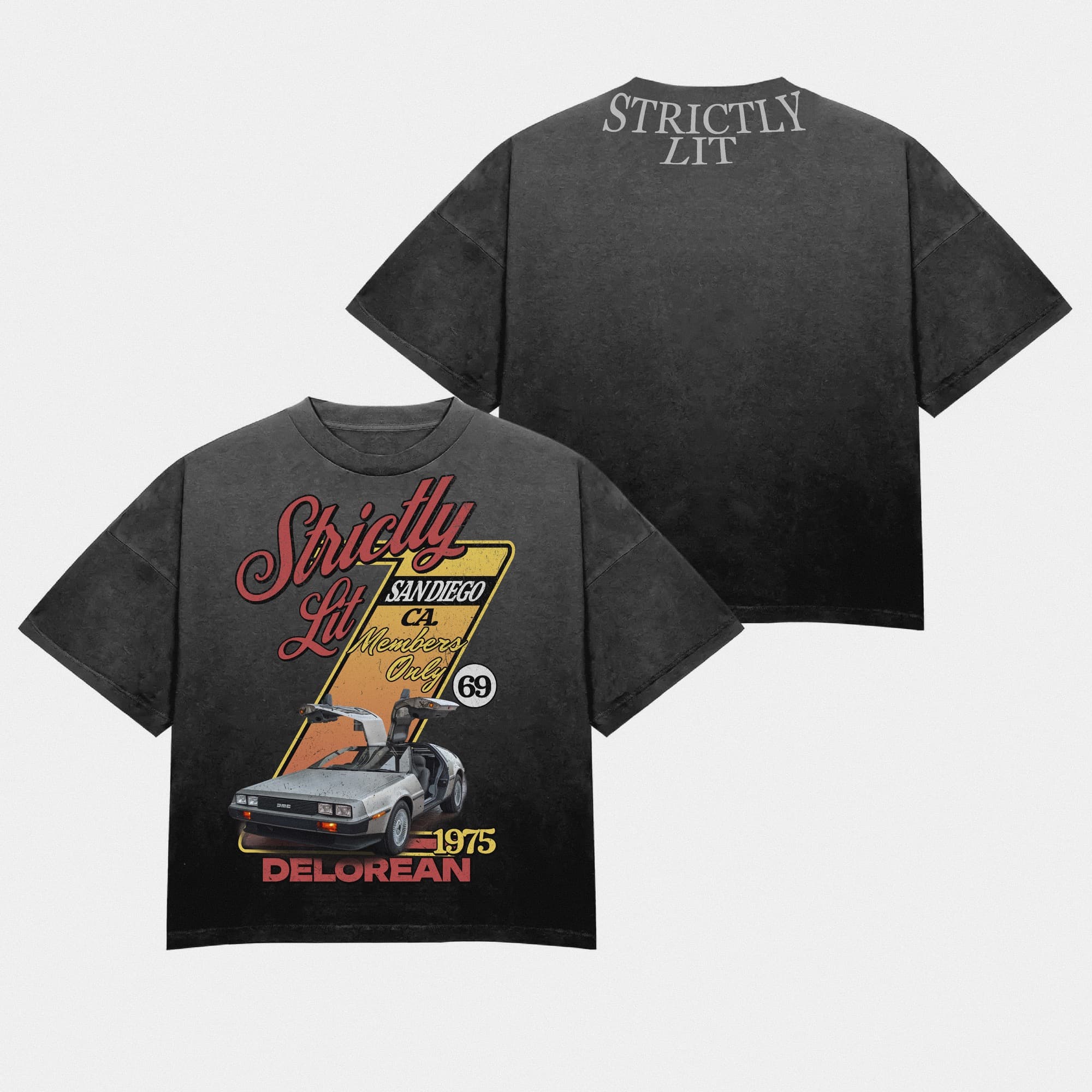 DeLorean Members Only Tee