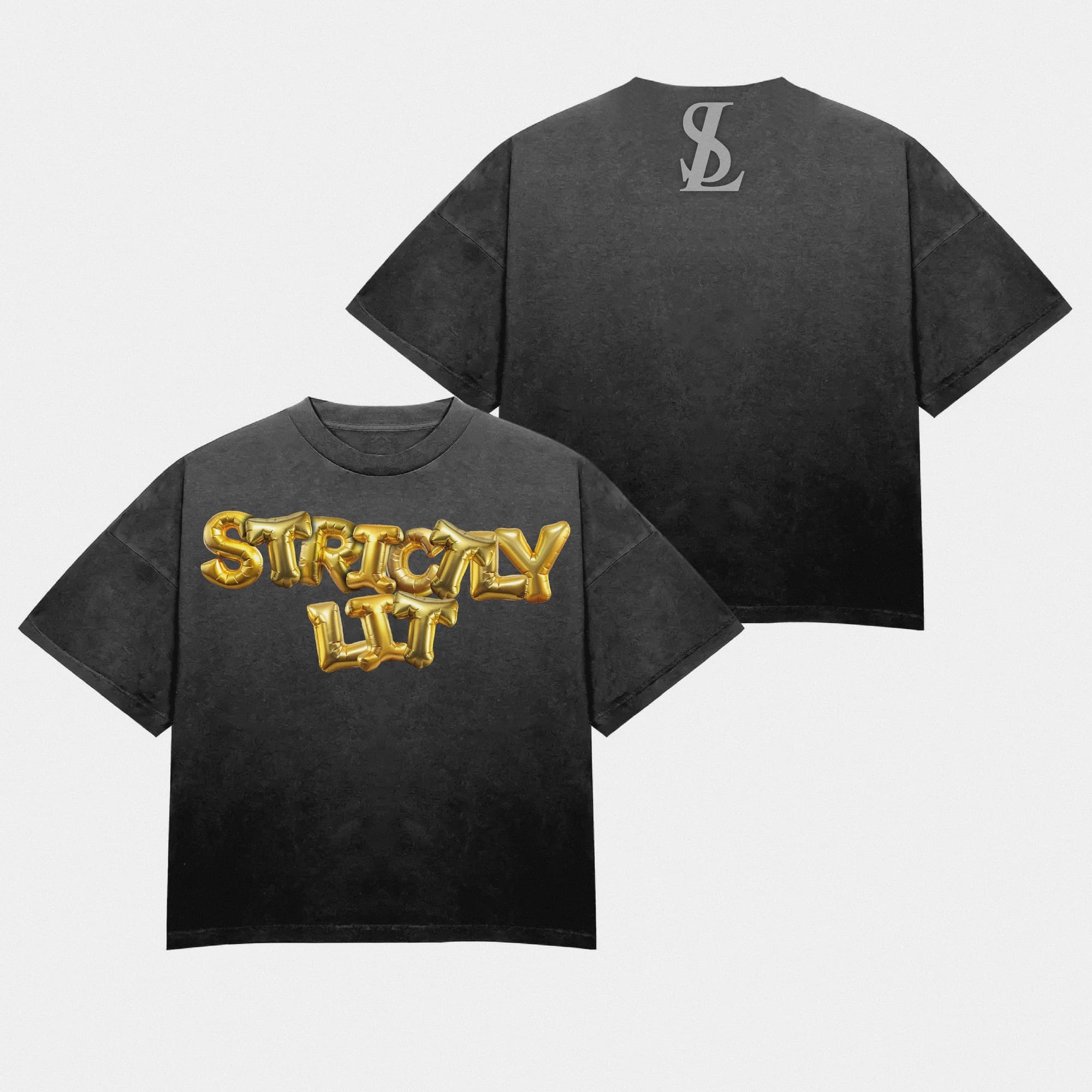 Gold Balloon Logo Tee