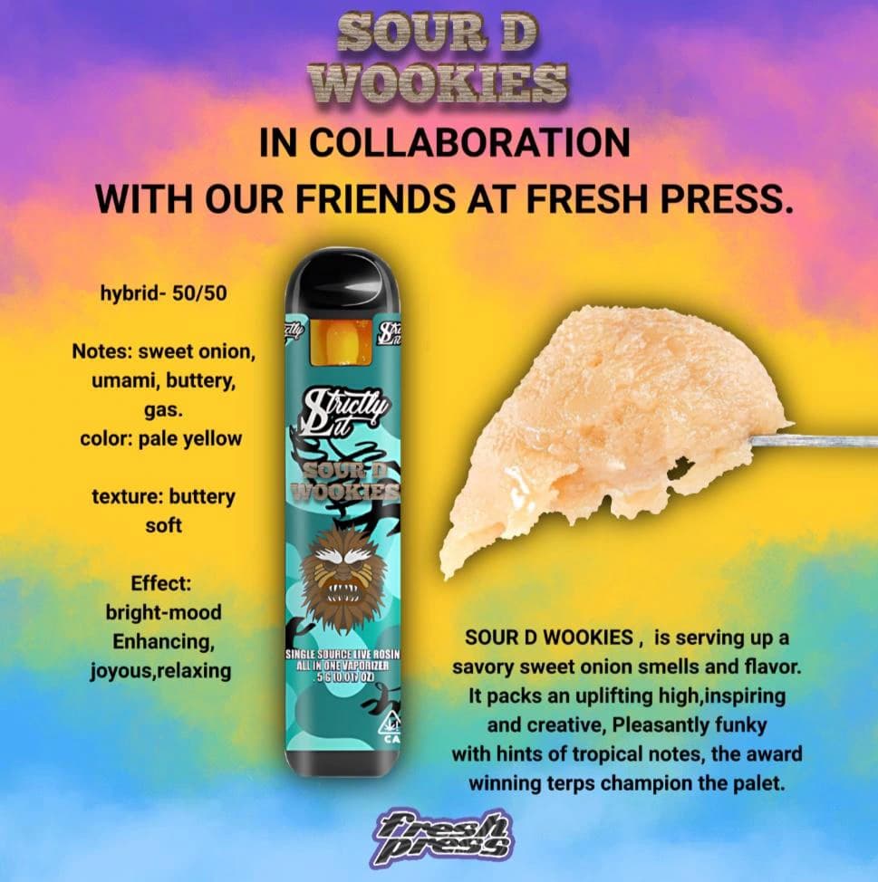 Sour D Wookies promotional artwork